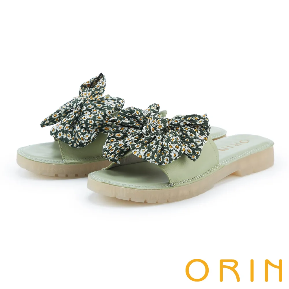 【ORIN】復古馬銜釦牛皮中跟樂福鞋(米白) 歷史價格詳細信息