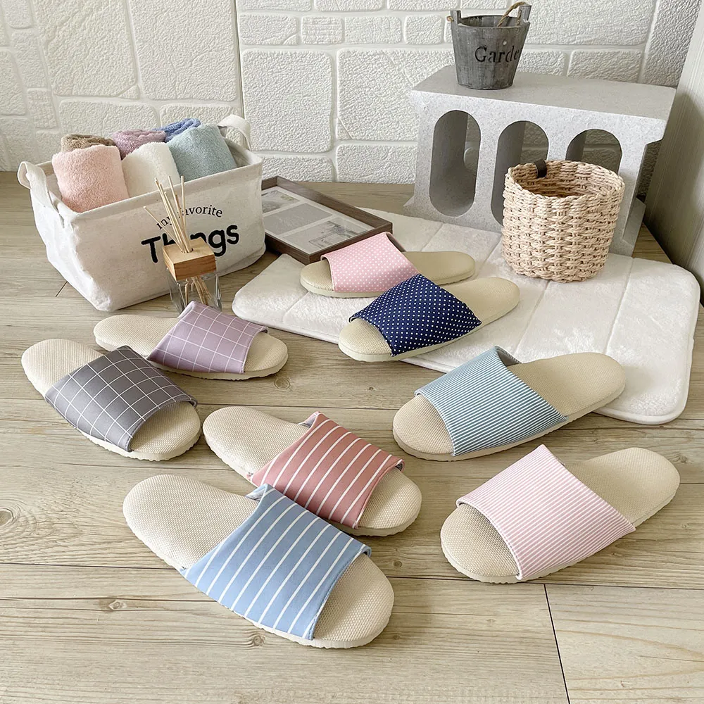 療癒系-舒活布質室內拖鞋-I-深藍條紋 歷史價格詳細信息