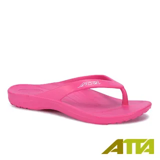 【333家居鞋館】ATTA運動風簡約夾腳拖鞋-黑色 歷史價格詳細信息