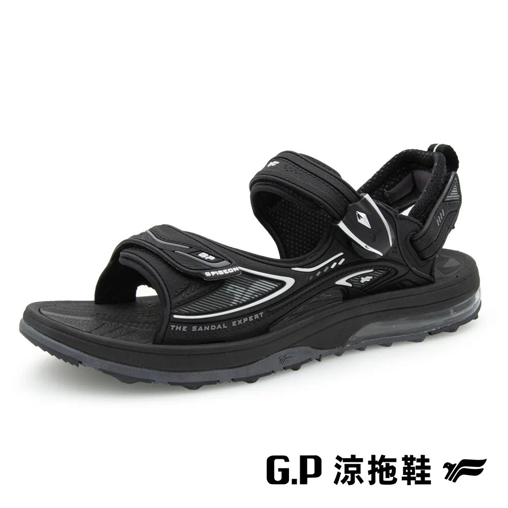 【G.P】男款超輕量緩震雙帶拖鞋 G9385M-60 軍綠色 (SIZE:40-44 共三色) 歷史價格詳細信息