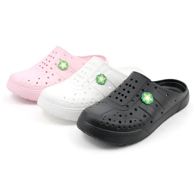 (101玩Shoes)MIT羽量極輕防水洞洞休閒鞋大尺碼男生亦可-黑色/白色/藍色 27-30碼 歷史價格詳細信息