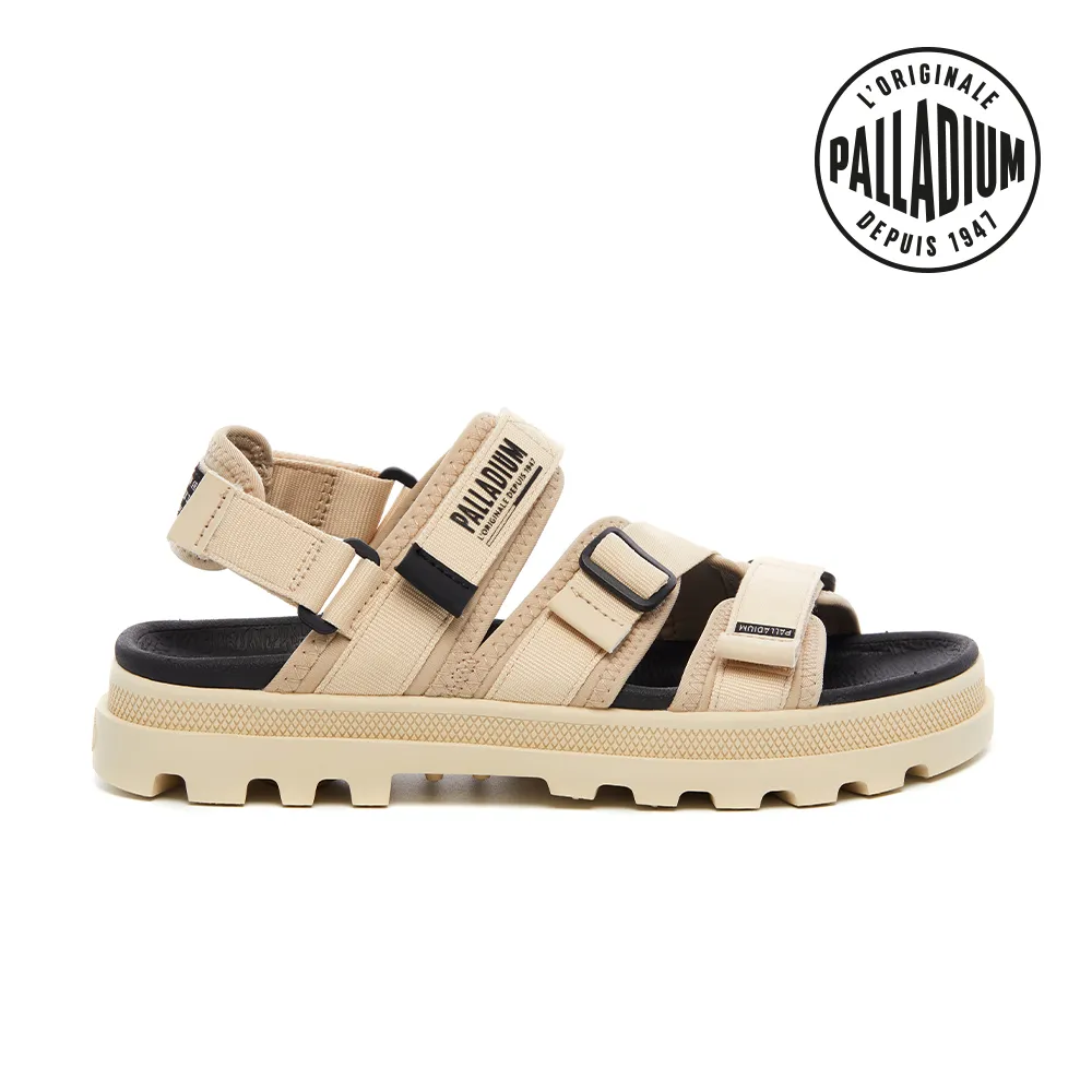 PALLADIUM PALLADUNE SPORT輕量魔鬼氈織帶涼鞋-中性-白 歷史價格詳細信息