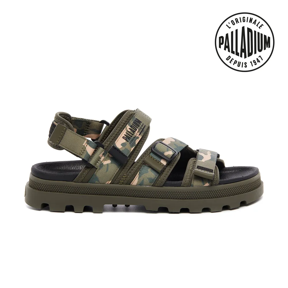 PALLADIUM PALLADUNE SPORT輕量魔鬼氈織帶涼鞋-中性-白 歷史價格詳細信息