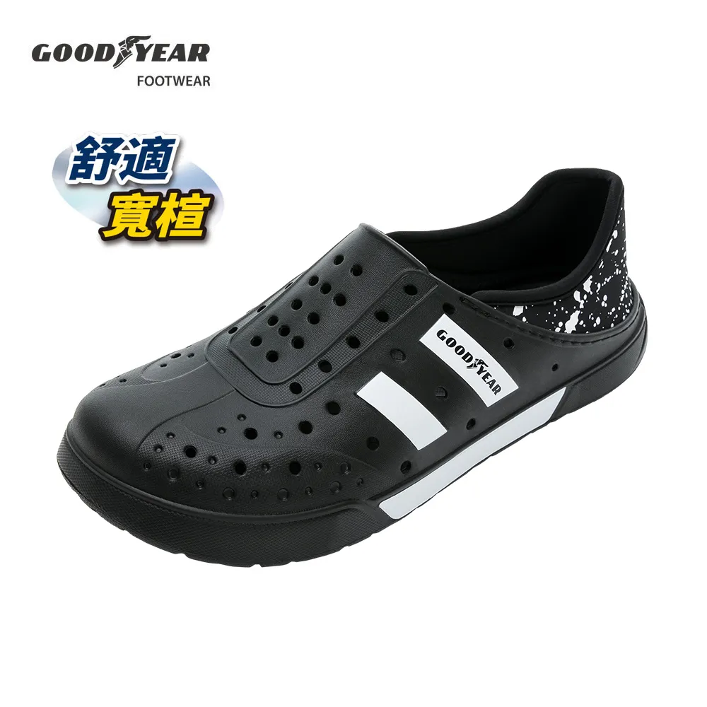 【GOODYEAR 固特異】多功能洞洞鞋 男女/晴雨兩用鞋 灰藍(GAMP33318) 歷史價格詳細信息