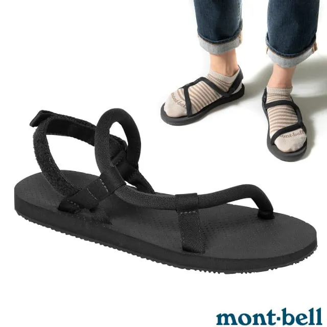 Mont-Bell Lock-On Sandals 中性款 圓織帶休閒涼鞋 1129475 BK 黑 歷史價格詳細信息