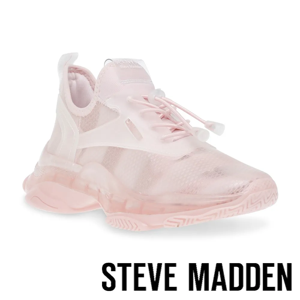 【STEVE MADDEN】拼接半透明氣墊休閒老爹鞋(果凍杏) 歷史價格詳細信息