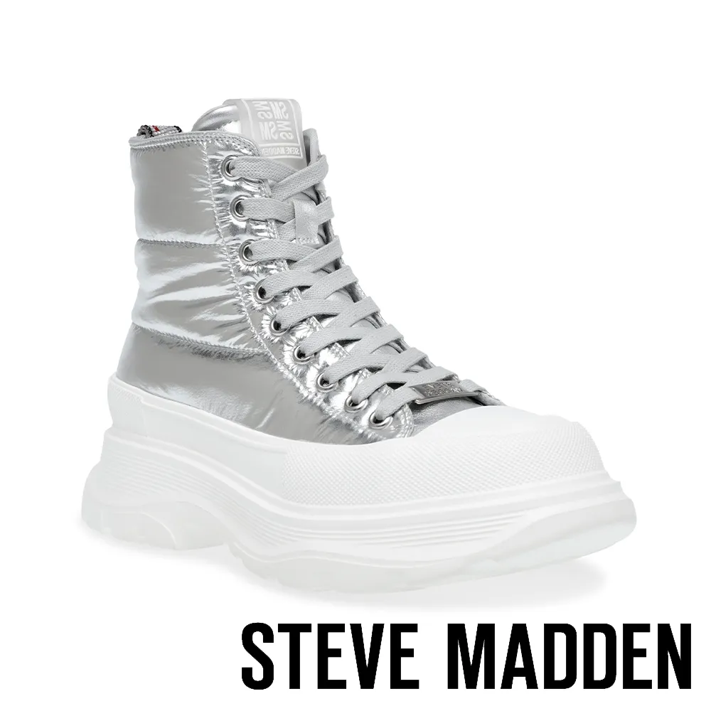 【STEVE MADDEN】CASTER 休閒厚底綁帶短筒靴(迷彩) 歷史價格詳細信息