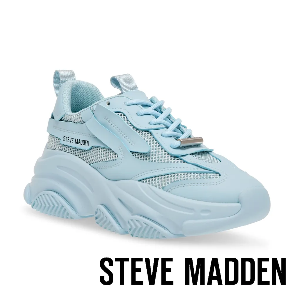 【STEVE MADDEN】POSSESSION 潮流綁帶運動休閒老爹鞋(多色任選均一價) 歷史價格詳細信息