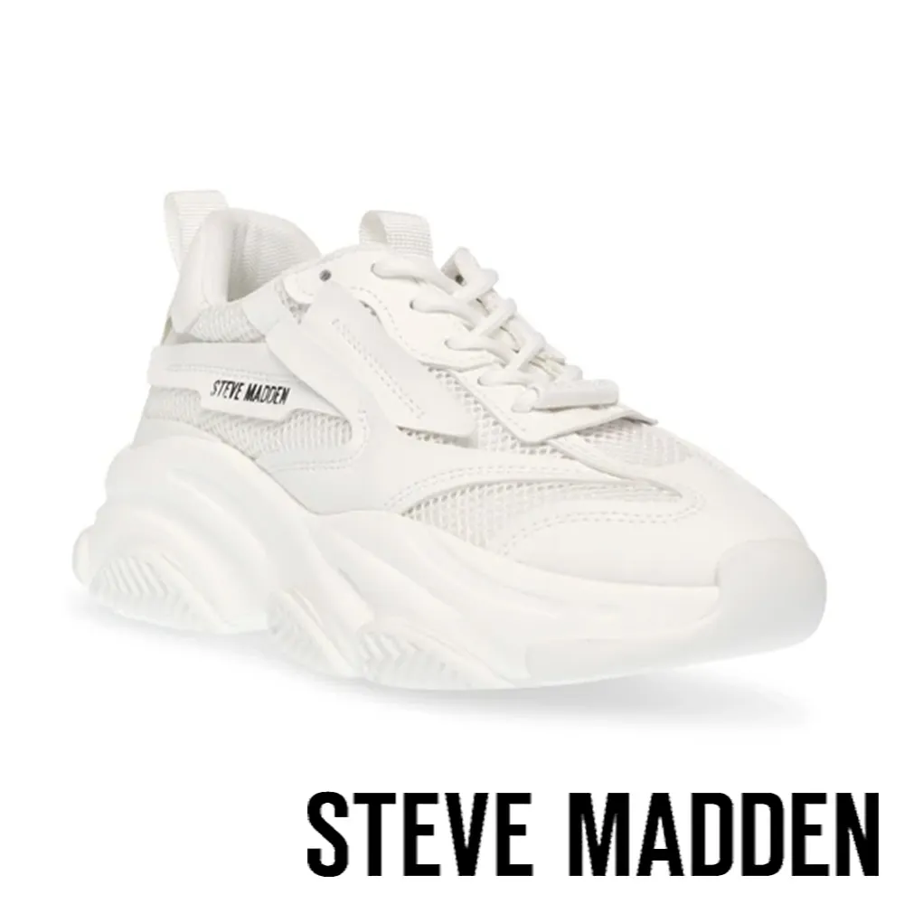 【STEVE MADDEN】POSSESSION 潮流綁帶運動休閒老爹鞋(多色任選均一價) 歷史價格詳細信息