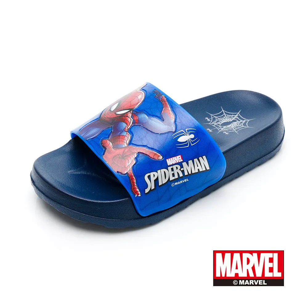 漫威 蜘蛛人童鞋 拖鞋 二穿鞋 休閒鞋 布希鞋 園丁鞋 舒適 透氣 藍 MNKS99076 歷史價格詳細信息