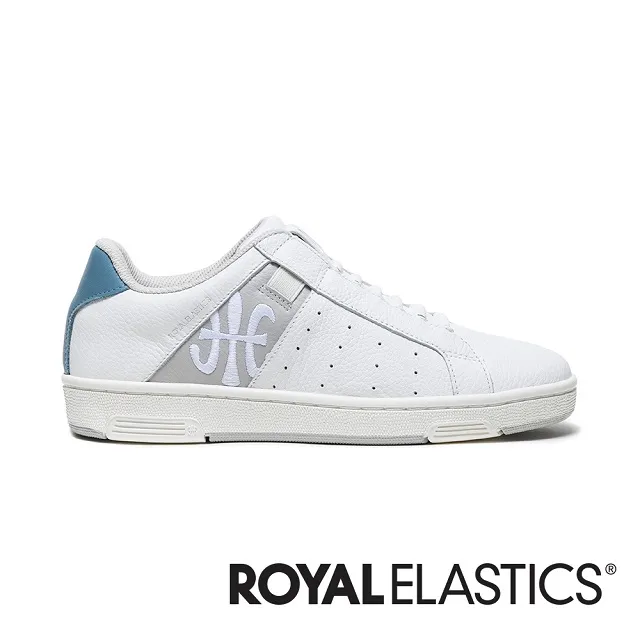 Royal Elastics Icon 休閒鞋 白 灰 藍 皮革 彈力帶 女鞋 【ACS】 91932051 歷史價格詳細信息