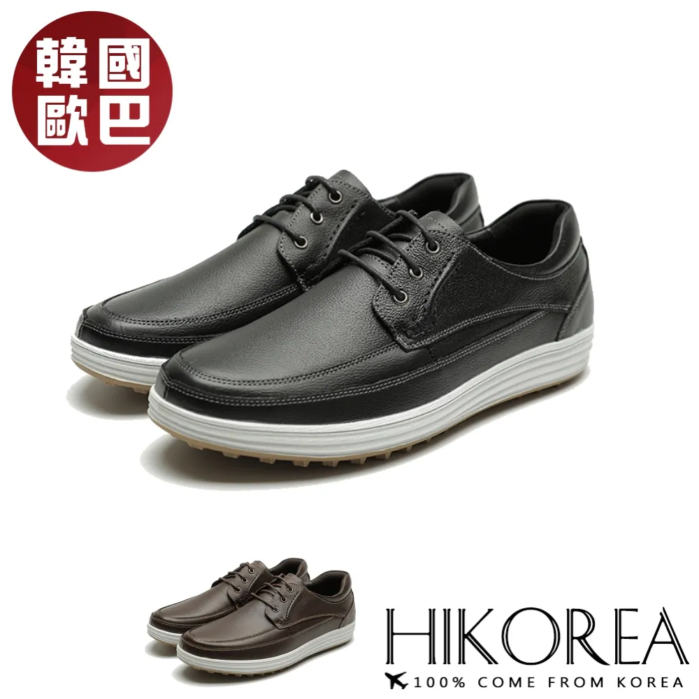 【HIKOREA】韓國空運。男士牛皮免綁帶休閒鞋樂福鞋懶人鞋皮鞋紳士鞋男鞋(73-512黑/咖共2色/現貨+預購) 歷史價格詳細信息