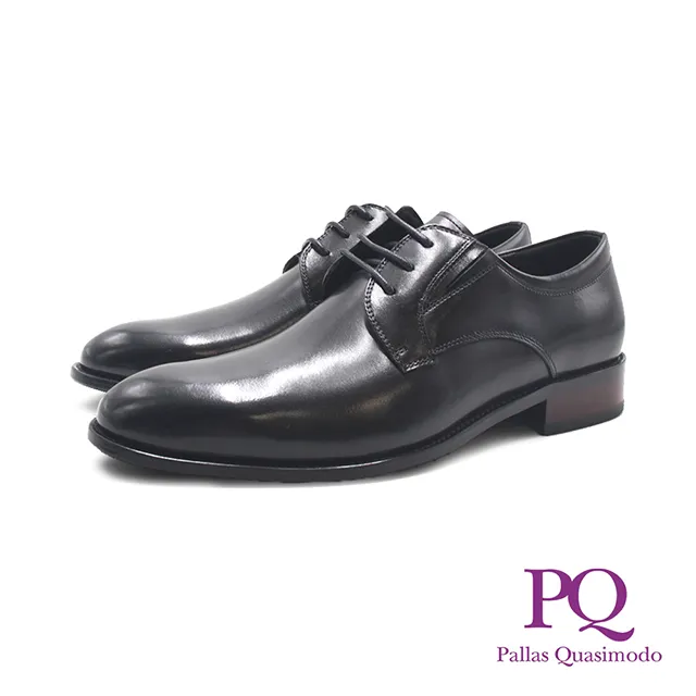 PQ(男)綁帶尖頭刷染漸層素面紳士皮鞋 男鞋-黑(另有棕) 歷史價格詳細信息