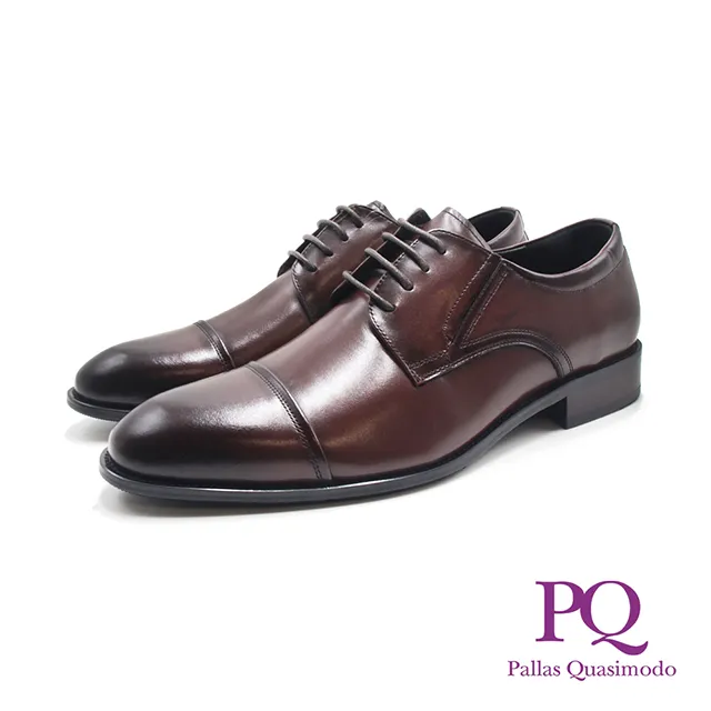 PQ(男)綁帶尖頭刷染漸層素面紳士皮鞋 男鞋-黑(另有棕) 歷史價格詳細信息