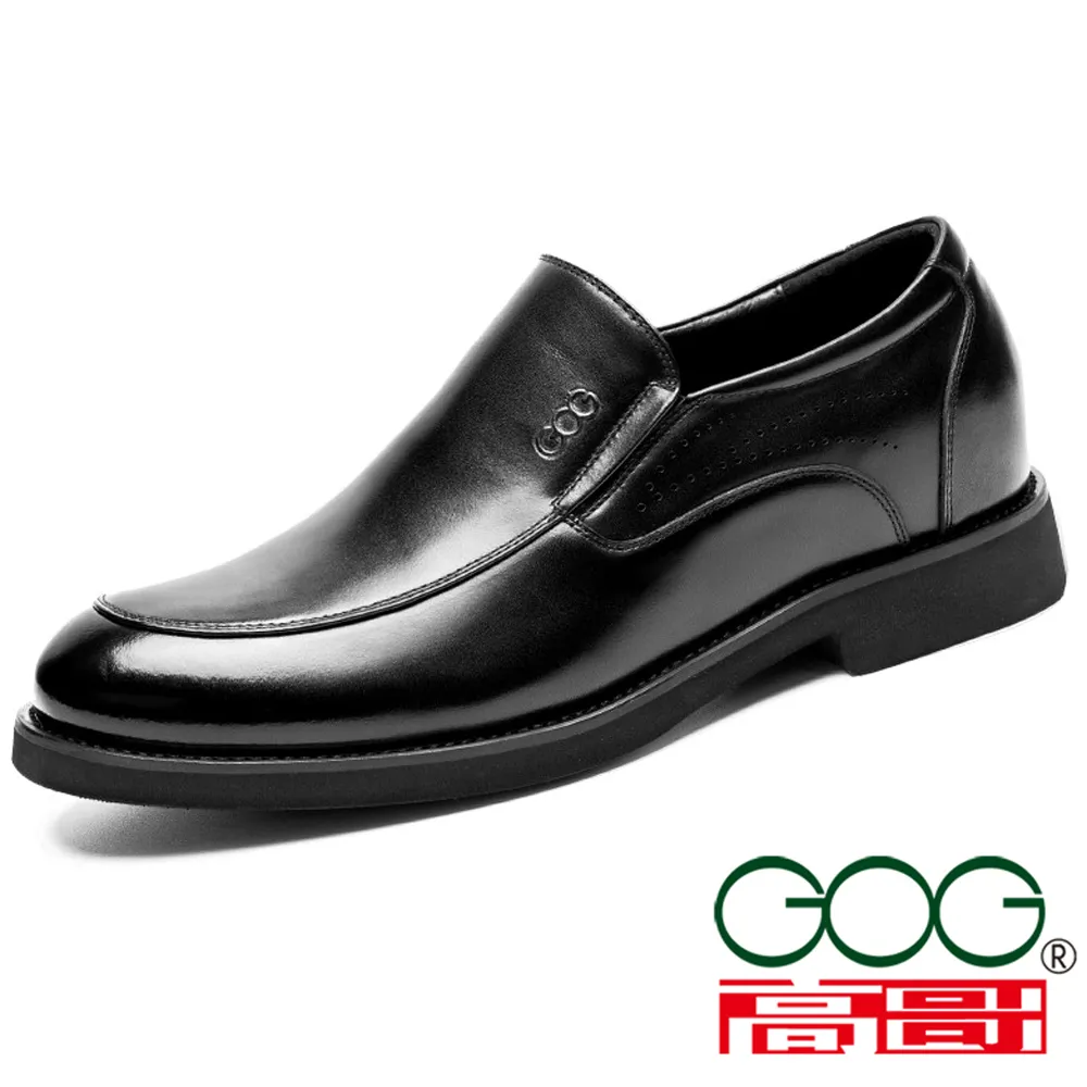 【GOG高哥】高哥2016秋特高光面系帶正裝皮鞋兩色可選581565黑/681565棕增高8.0CM杰恆社JHS 歷史價格詳細信息