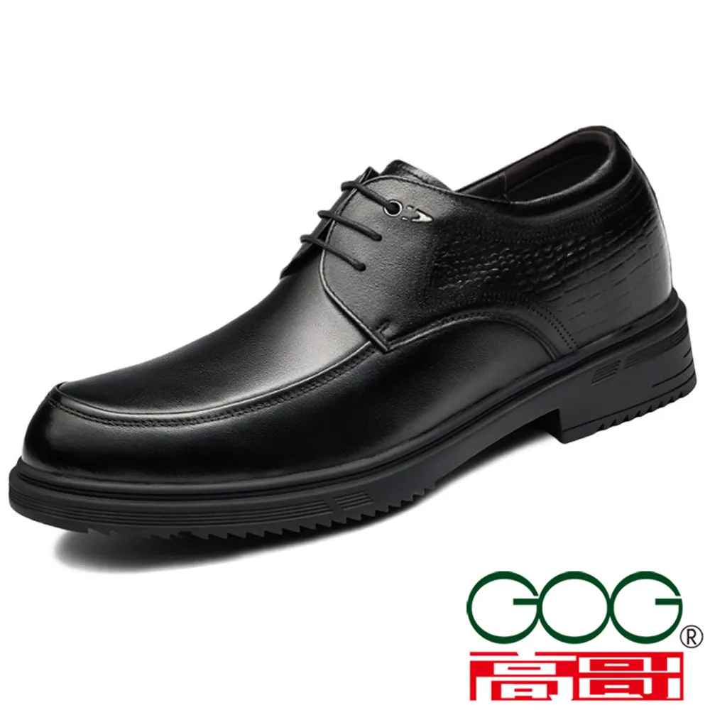 【GOG高哥】高哥2016秋特高光面系帶正裝皮鞋兩色可選581565黑/681565棕增高8.0CM杰恆社JHS 歷史價格詳細信息