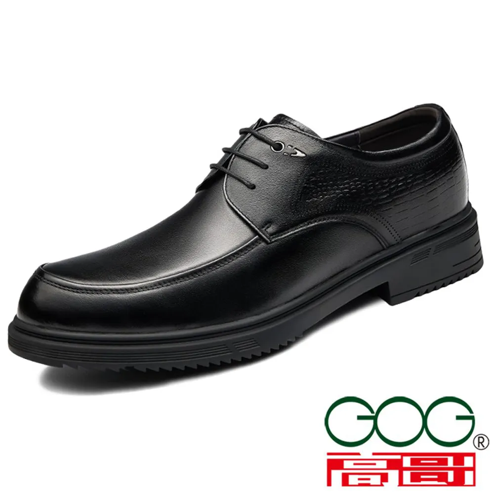 【GOG高哥】高哥2016秋特高光面系帶正裝皮鞋兩色可選581565黑/681565棕增高8.0CM杰恆社JHS 歷史價格詳細信息