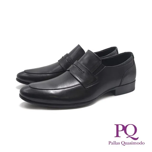 PQ(男)圓尖頭簡約飾線德比皮鞋 男鞋-棕色 歷史價格詳細信息