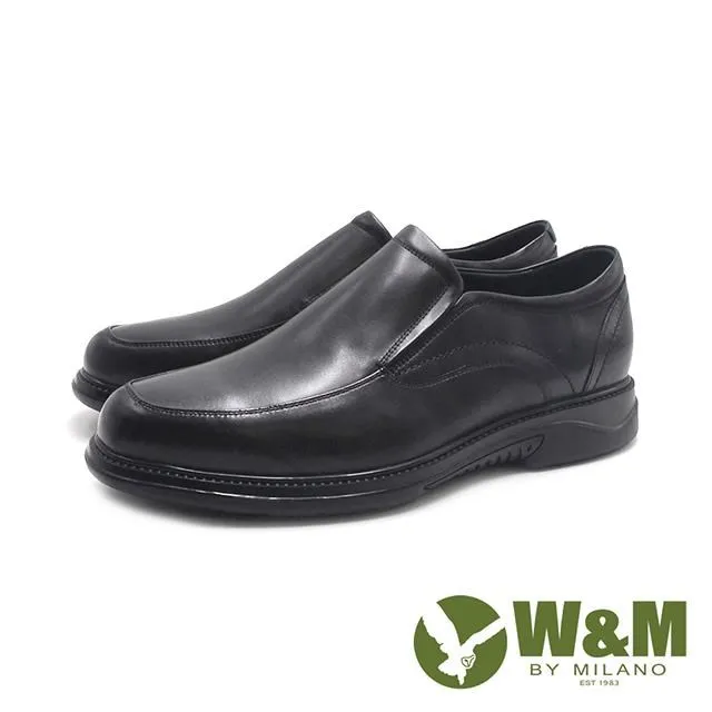 W&M(男)真皮減壓直套款 厚底男皮鞋－咖(另有黑) 歷史價格詳細信息