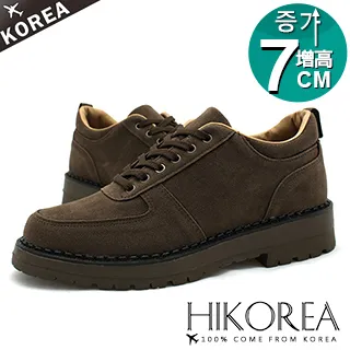 【HIKOREA】正韓製/版型正常。男款增高7CM素面皮革綁帶紳士皮鞋(73-343/現+預) 歷史價格詳細信息