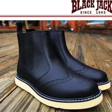 【BLACK JACK 黑傑克足跡舒適鞋】 COW打包青春花樣蝴蝶結氣墊鞋  黑色小羊皮 歷史價格詳細信息