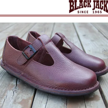 【BLACK JACK 黑傑克足跡舒適鞋】 COW打包青春花樣蝴蝶結氣墊鞋  黑色小羊皮 歷史價格詳細信息