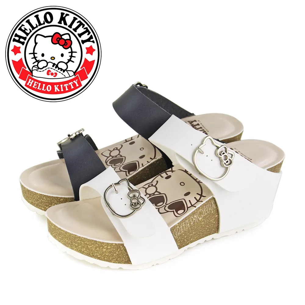 【HELLO KITTY】凱蒂貓飾釦輕量防水前包後空拖鞋/穆勒鞋N-21002 歷史價格詳細信息