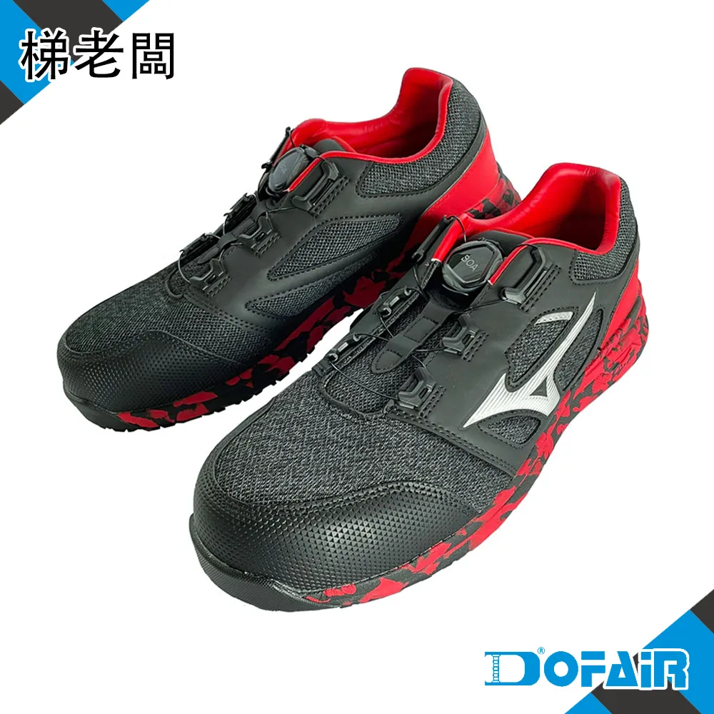 MIZUNO-2代 透氣防護鞋(黑)-鞋帶式 F1GA233709 歷史價格詳細信息