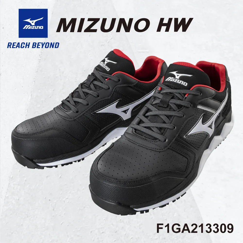 Mizuno F1GA-233309 黑色 寬楦防塵黏帶防護鞋【LS II 21L，安全，止滑，第一類合格品】227M 歷史價格詳細信息