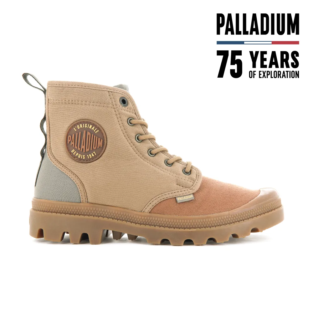 【Palladium】PAMPA SHADE75周年經典軍靴紀念系列-中性-磚紅(77953-299) 歷史價格詳細信息