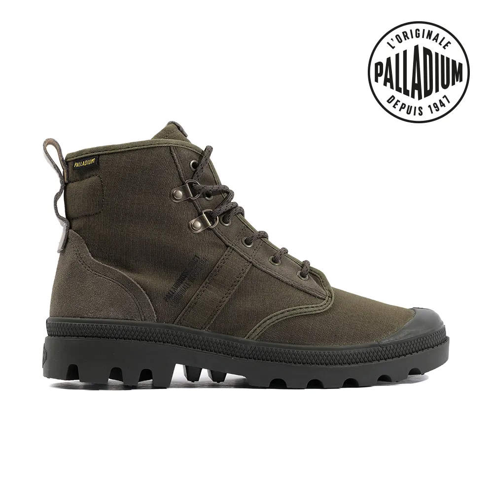 PALLADIUM PALLABROUSSE TACT TXT有機棉軍靴-男-米 歷史價格詳細信息