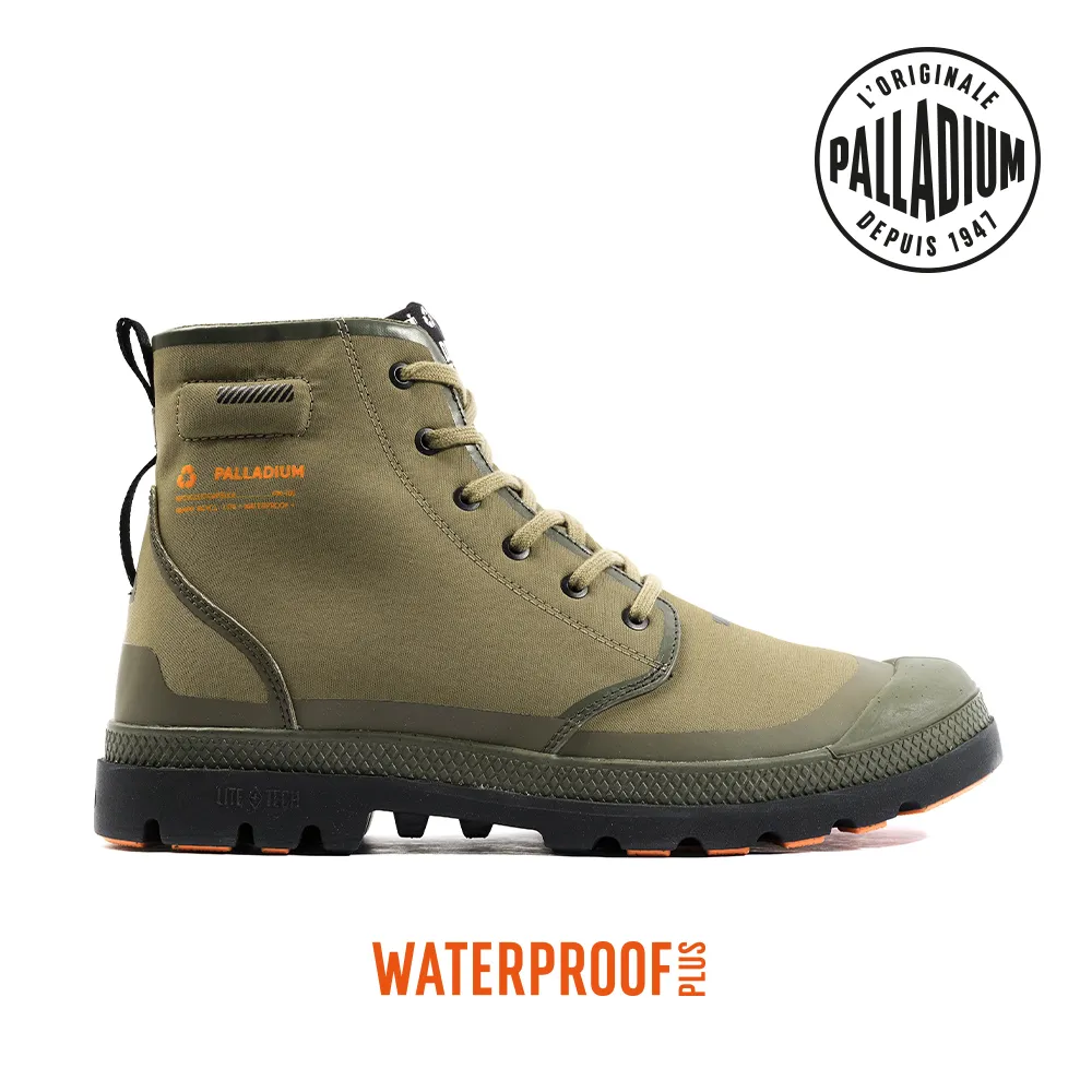 PALLADIUM PAMPA RCYCL LITE+ WP+再生科技輕量防水靴-男-黑 歷史價格詳細信息