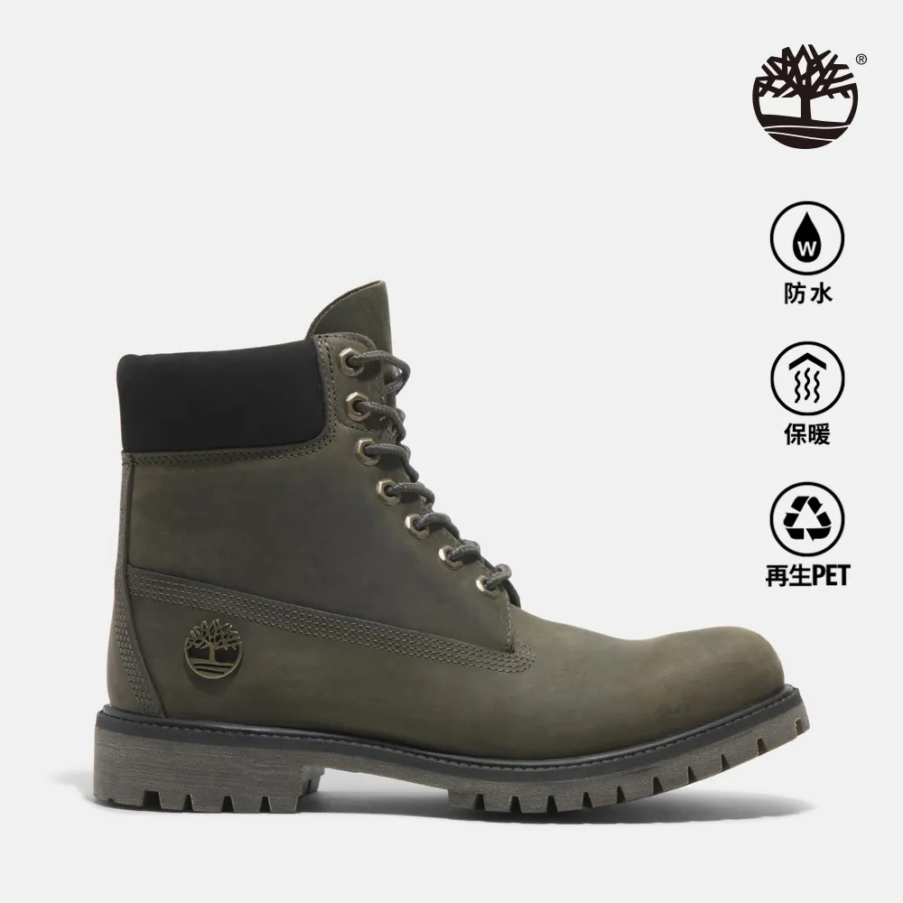 Timberland 男款灰色防水6吋靴|A6873033 歷史價格詳細信息