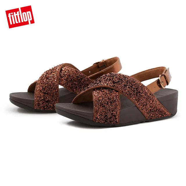 【FitFlop】LULU BACK-STRAP SANDALS可調整式後帶涼鞋-女(午夜藍/淡藍色) 歷史價格詳細信息