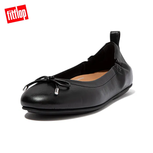 【FitFlop】ALLEGRO LEATHER BALLERINAS經典芭蕾舞鞋-女(黑色) 歷史價格詳細信息