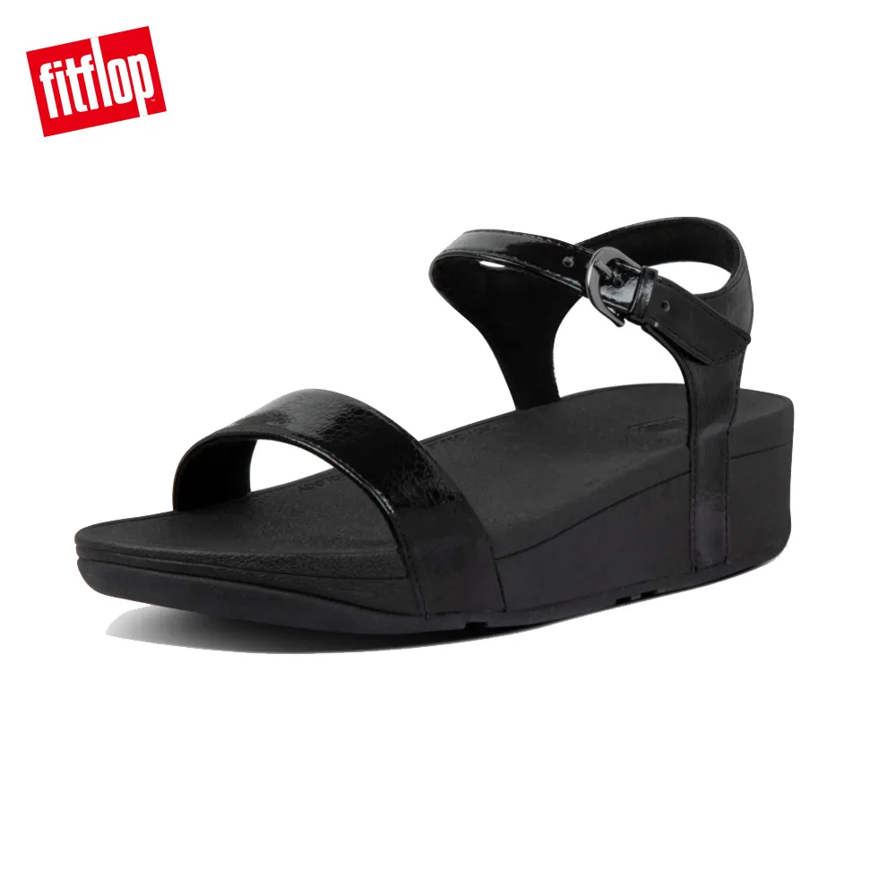 【FitFlop】LAURA IRIDESCENT SCALE BACK-STRAP SANDALS後帶涼鞋-女 靚黑色 歷史價格詳細信息