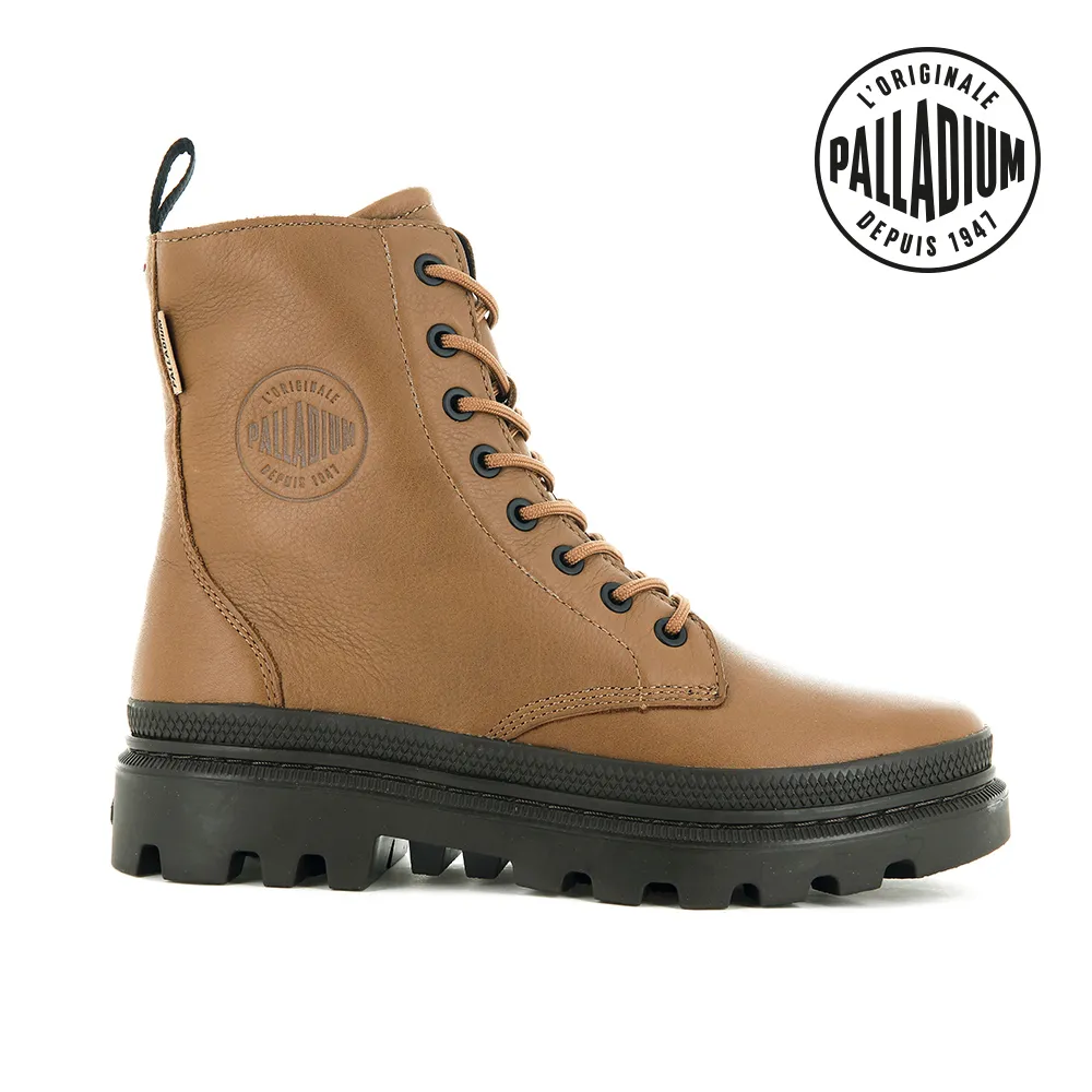 Palladium PALLATROOPER 灰褐色 皮革 防水 男女款 B3374【新竹皇家 77197-261】 歷史價格詳細信息