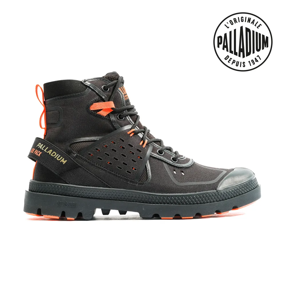 Palladium Pampa Lite 黑色 尼龍 防水 高筒 休閒鞋 男女款 NO.B1885【新竹皇家 】 歷史價格詳細信息
