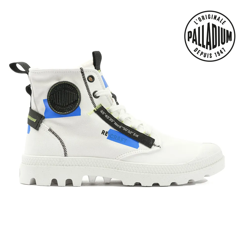PALLADIUM PAMPA HI RE-CRAFT有機再生帆布靴-中性-白 價格比較,價格查詢,歷史價格詳細信息