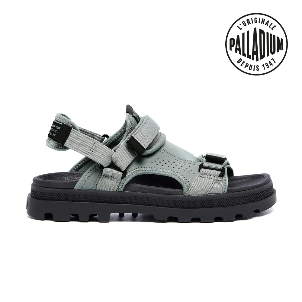 PALLADIUM PALLADUNE SPORT輕量魔鬼氈織帶涼鞋-中性-白 歷史價格詳細信息