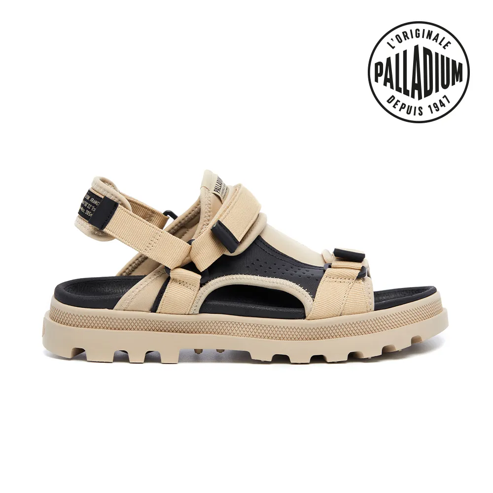 PALLADIUM PALLADUNE SPORT輕量魔鬼氈織帶涼鞋-中性-白 歷史價格詳細信息