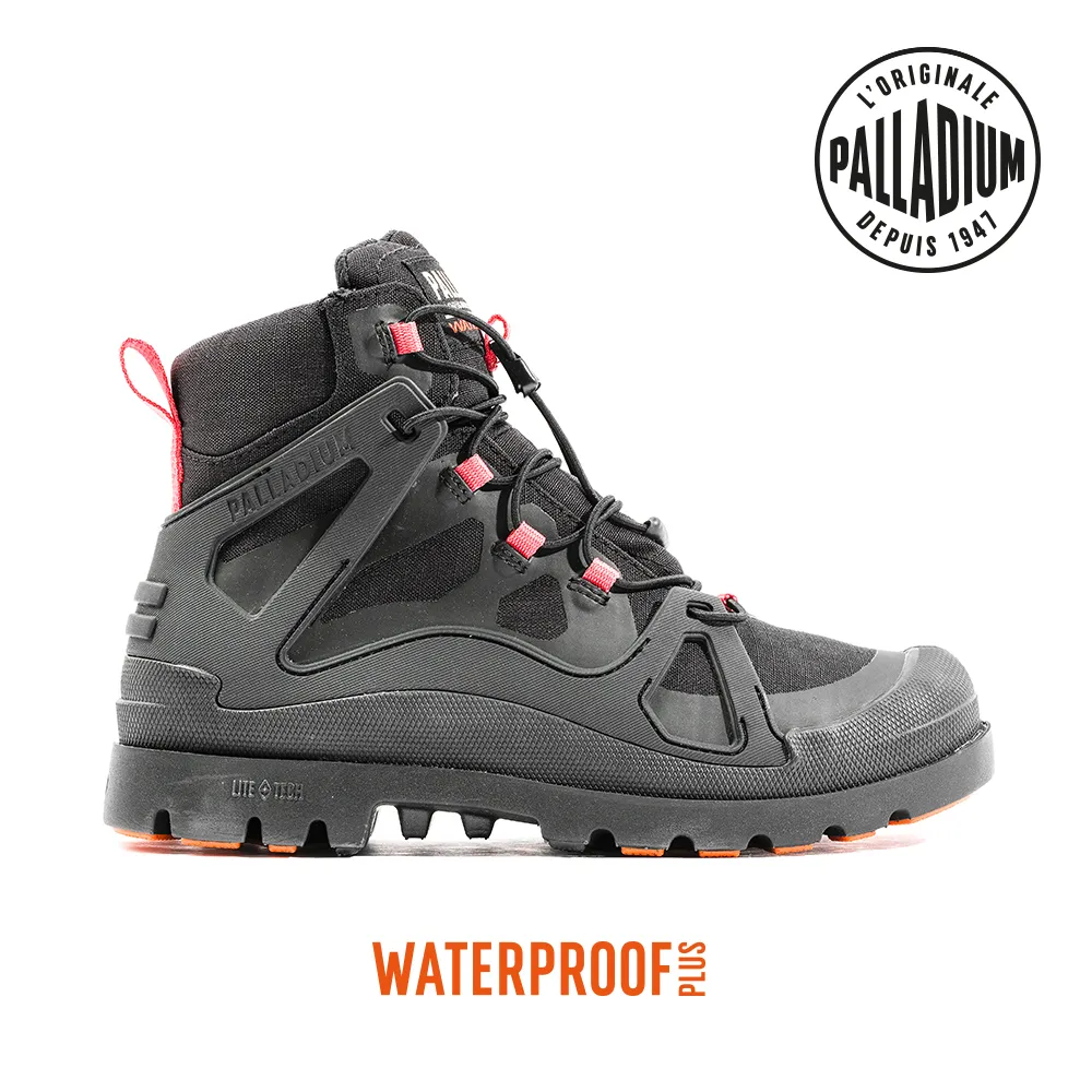 PALLADIUM PAMPA LITE+ CAGE WP+快穿輕量防水靴-女-銀灰 歷史價格詳細信息