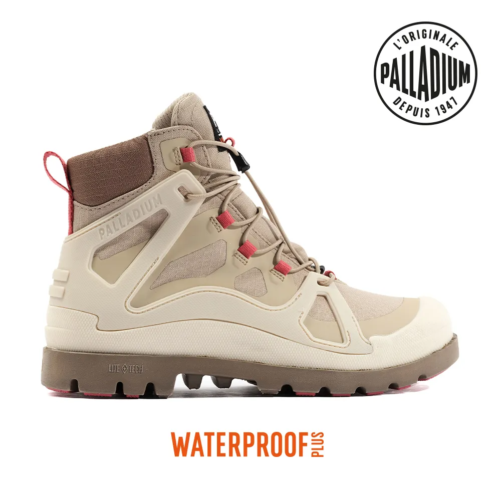 PALLADIUM PAMPA LITE+ CAGE WP+快穿輕量防水靴-女-銀灰 歷史價格詳細信息