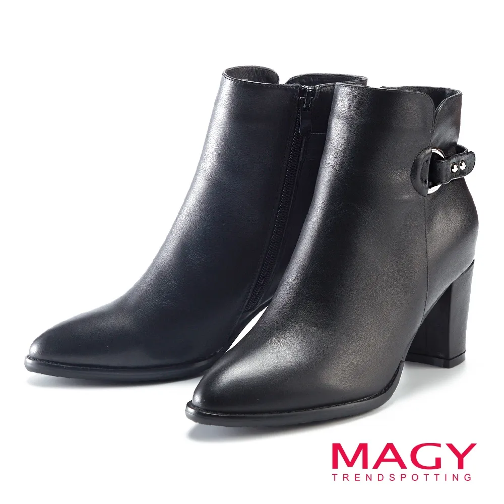 MAGY 真皮細帶蝴蝶結平底娃娃鞋 黑色 歷史價格詳細信息