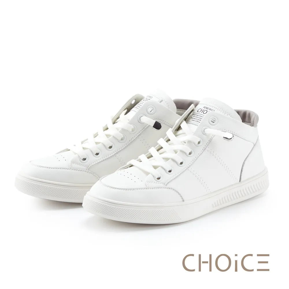 CHOiCE 免綁帶厚底真皮穆勒休閒鞋 粉紅 歷史價格詳細信息