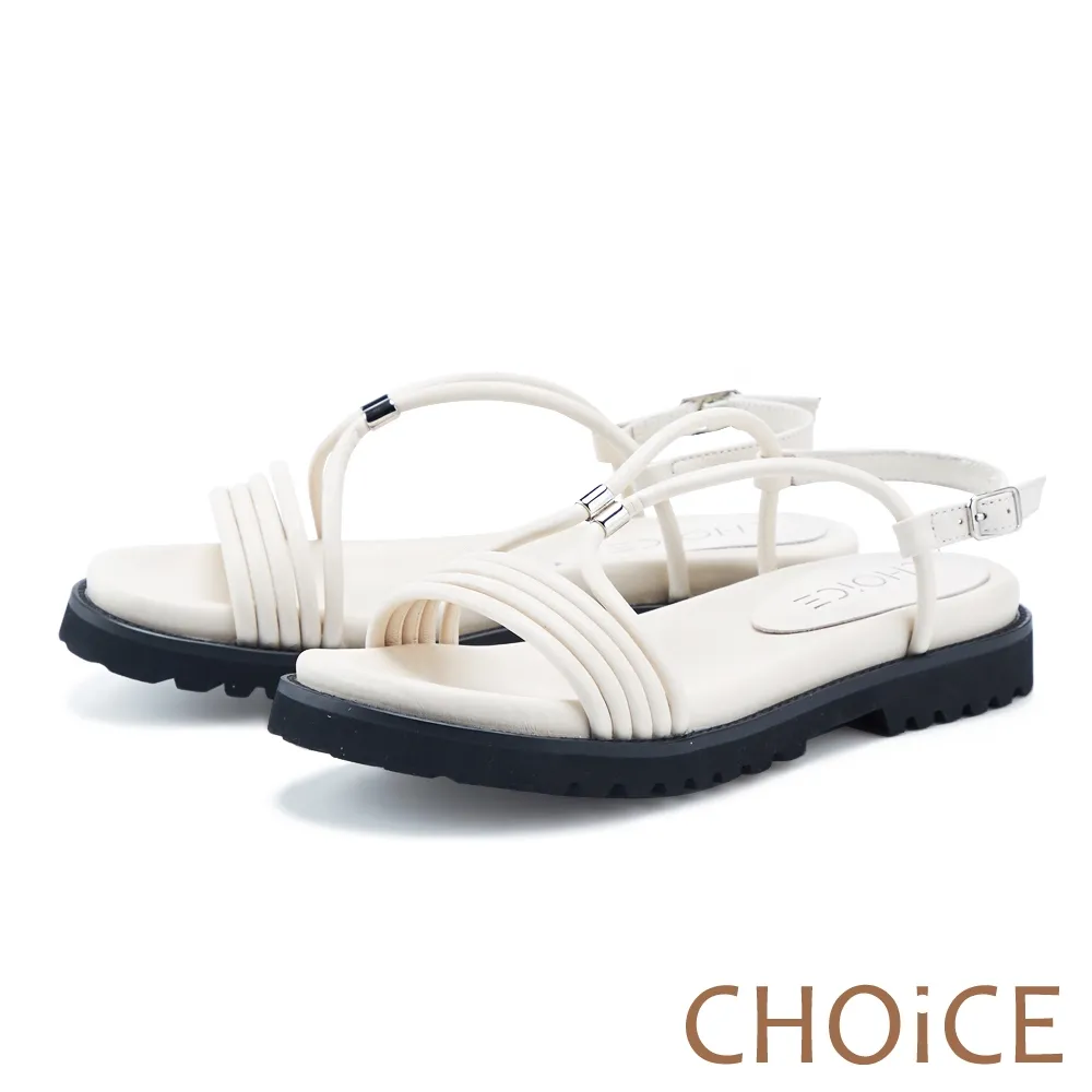 【CHOiCE】流線綁帶真皮平底休閒鞋(白滾藍邊) 歷史價格詳細信息