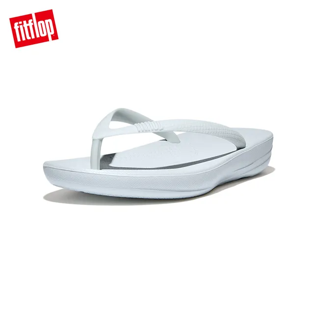 【FitFlop】IQUSHION ERGONOMIC FLIP-FLOPS輕量人體工學夾腳涼鞋-女(米色) 歷史價格詳細信息