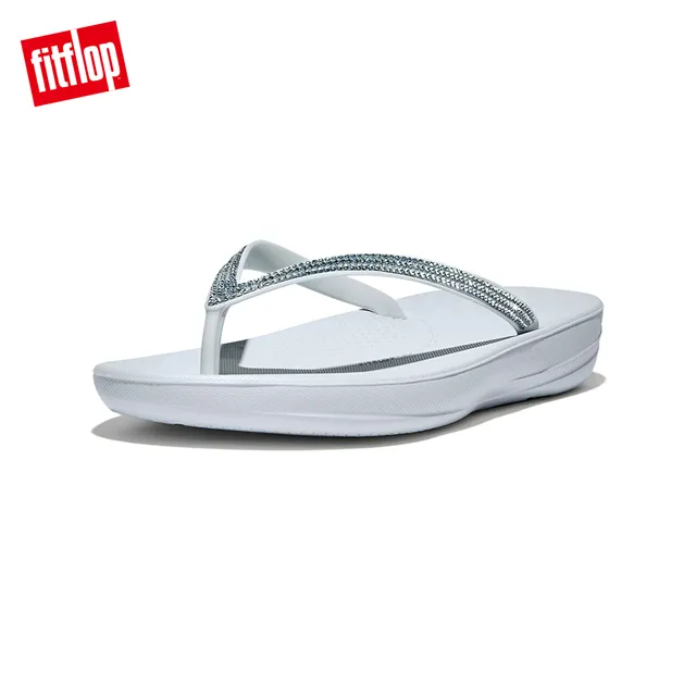 【FitFlop】IQUSHION OMBRE SPARKLE FLIP-FLOPS 漸層水鑽人體工學戲水夾腳拖-多色 歷史價格詳細信息
