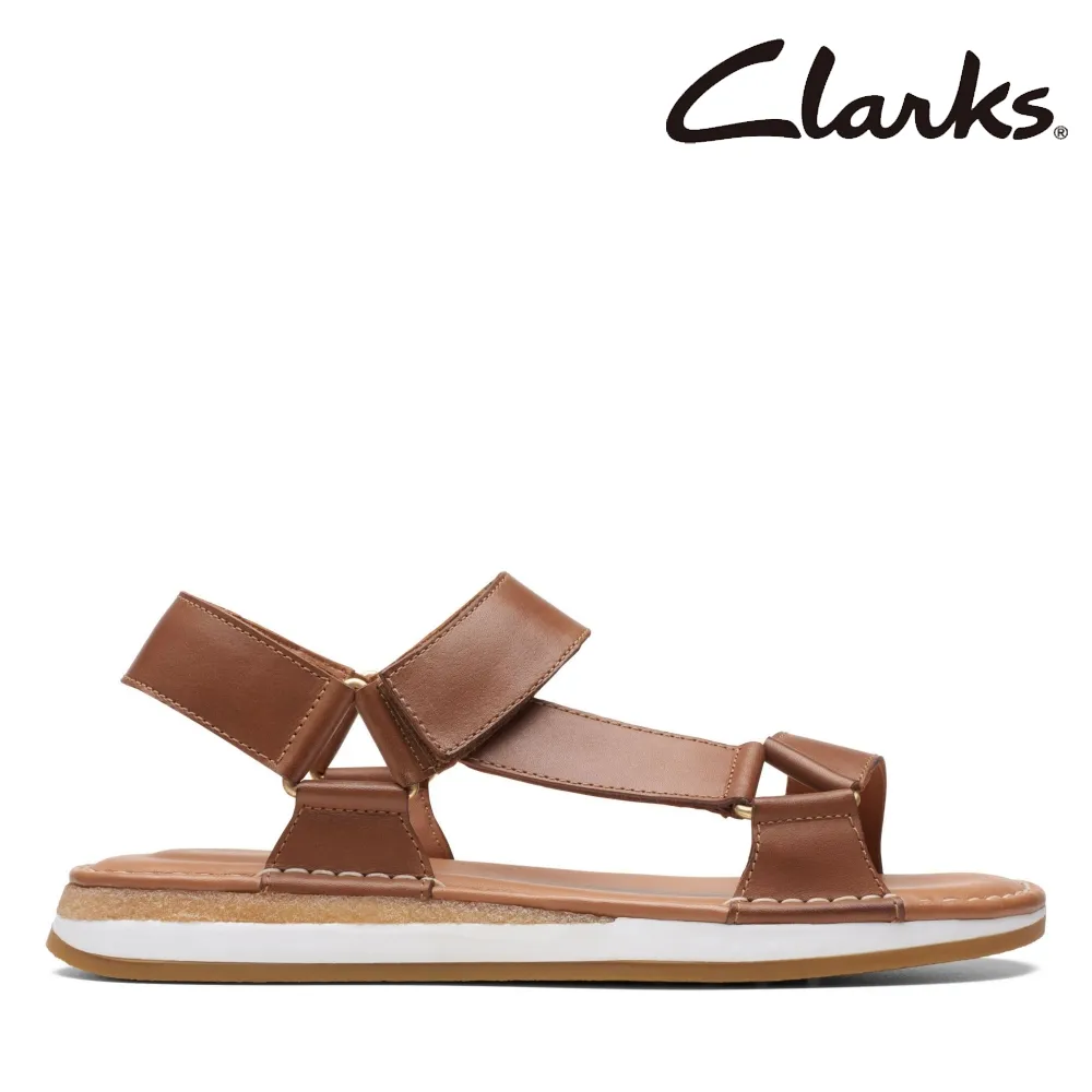 【Clarks】女款Caroleigh Star透氣充孔繞踝粗跟涼鞋 CLF65096S 歷史價格詳細信息