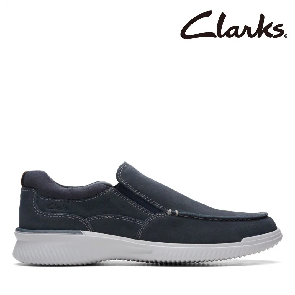 【Clarks】男款Donaway Run寬楦舒適輕量緩震真皮綁帶休閒鞋 CLM71943C 歷史價格詳細信息